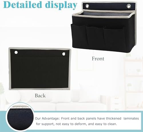 2-Pack Wall Hanging Organizer Bag/Hanging Baskets - Image 4