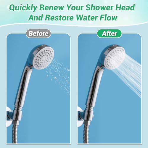 MAPVOLUT 51-in-1 Shower Head Cleaner Kit & Straw Cleaning Brushes Set - Image 5