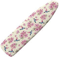 Pink Flower Hummingbird Ironing Board Cover and Pad Cover by Darisoco