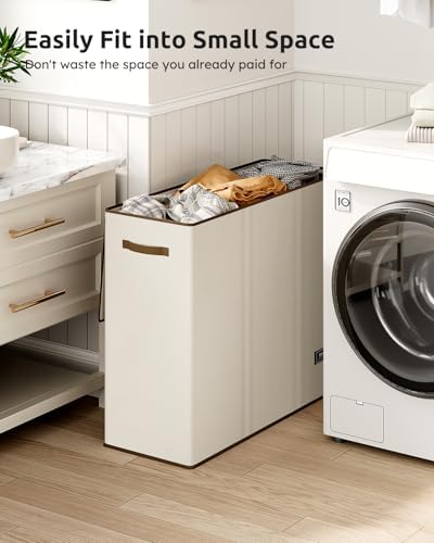 SOLEDI Large Laundry hamper 3 Section - Image 5