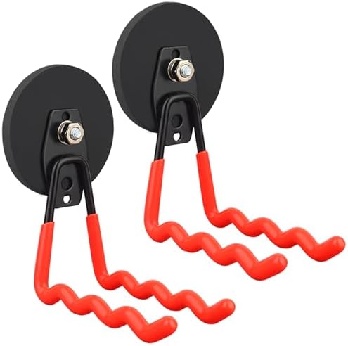 MUTUACTOR 2Packs Large Capability Heavy Duty Magnetic Hooks, Strong Magnet Hooks by MUTUACTOR