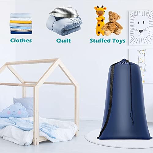 Coomee Heavy Duty Laundry Bag, 2 Pack XL Nylon Laundry Bags - Image 6