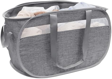 Collapsible Tear Proof Laundry Baskets by TECHMILLY