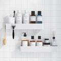 Kitsure Shower Caddy Adhesive, Stylish Shower Organizer by Kitsure