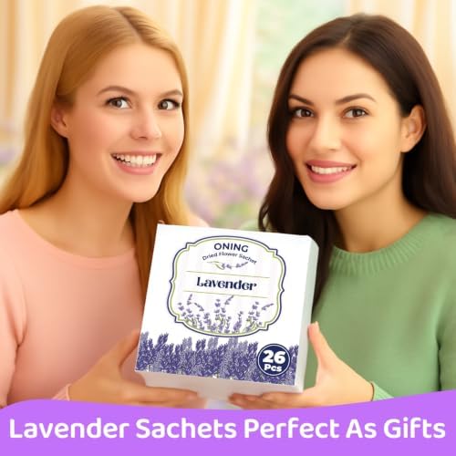 26 Pack Lavender Sachet Bags Home Fragrance Sachets, Real Lavender Flowers - Image 6