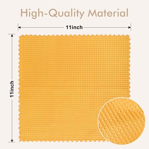 AIDEA Microfiber Glass Cleaning Cloth 12PK, Magic Cleaning Cloth 11×11" - Image 6
