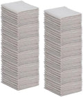 Superio Cotton Terry Washcloths Grey Towels 100% Cotton Cleaning Cloth 16" Rags by Superio