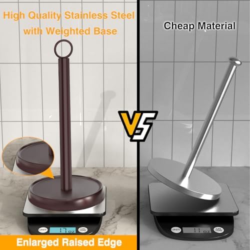 Oil Rubbed Bronze Paper Towel Holder Countertop, Oil Rubbed Bronze Kitchen - Image 3