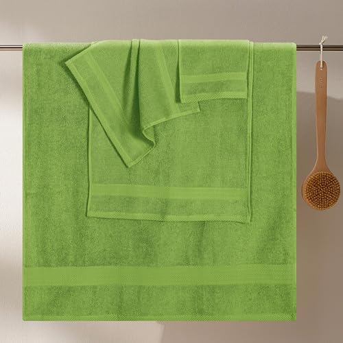 GLAMBURG Ultra Soft 8-Piece Towel Set - Image 3