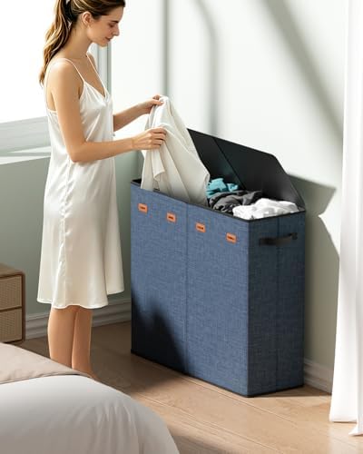 185L Laundry Hamper 4 Section - Image 2