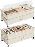 Kitstorack 2Pack Height-adjustable Under Bed Storage by Kitstorack
