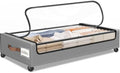 Under Bed Storage with Wheels 1Pack Storage Containers with Clear Window by SpaceHacks