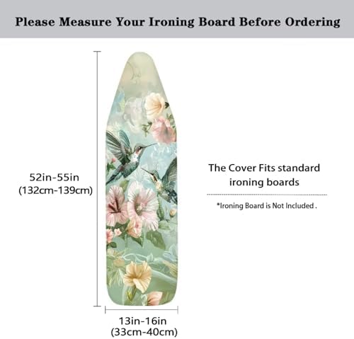 Hummingbird Ironing Board Cover Extra Iron Board Cover Protector Novelty Gifts - Image 5