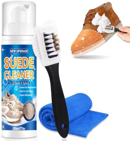 Suede Shoe Cleaner Kit, Removes Dirt & Stains by Unknown