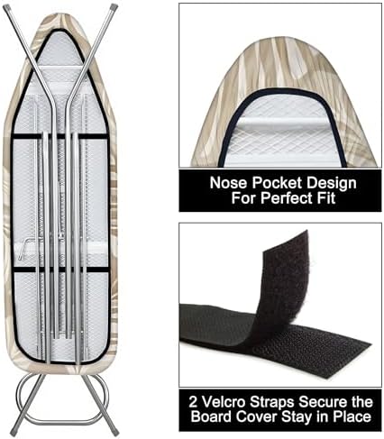 Ironing Board Cover 15"x54"，Standard Ironing Board Replacement Cover，Easy Fit - Image 3