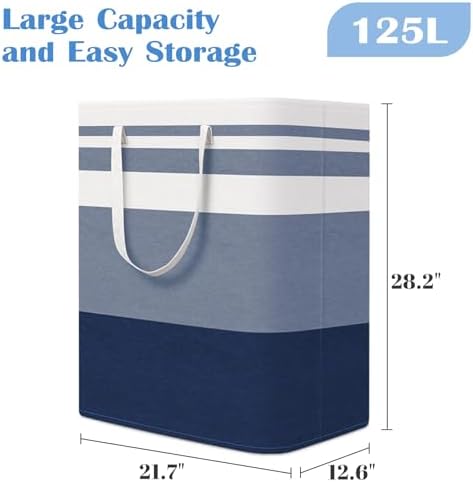 BlissTotes 3-Pack Laundry Basket, Collapsible Laundry Hamper - Image 2