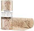 Viraelive Microfiber Cleaning Cloth Roll, 50 Pack, Food Pattern by Unknown