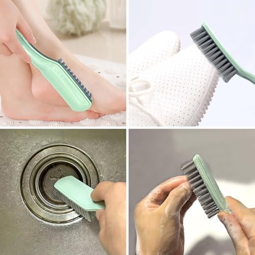 Nail Brush Foot Brush Curved Handle Grip Hand Fingernail Scrub Brush Home - Image 5