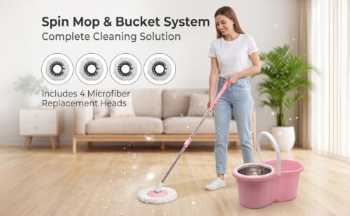 Spin Mop and Bucket Floor Cleaning System - Image 4