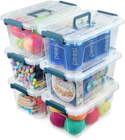 EOENVIVS Clear storage bins by EasyCozyHomey