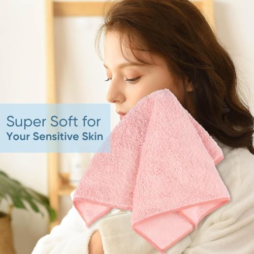 HOMEXCEL Wash Cloths, Quick Drying Face Towel - Image 3
