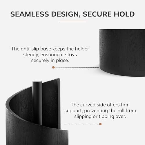 Anji Mountain Wooden Paper Towel Holder - Image 4