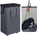 DOKEHOM 90L X-Large Rolling Laundry Basket Hamper on Wheels by DOKEHOM