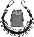 Portable Clothesline for Travel, 1.8m Retractable Travel Clothes Line by FEICUIBEXI