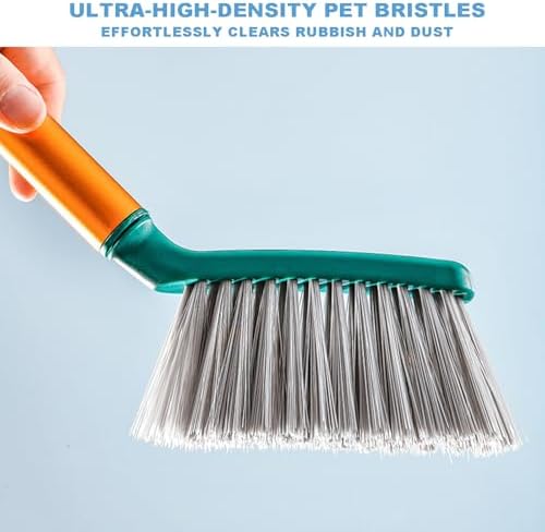 Small Broom with Dustpan Combo Set Mini Broom and Brush Set Hand Sweeper - Image 7