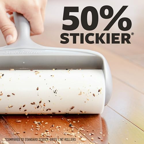 Scotch-Brite Extreme Clean Large Surface Lint Roller Refills, 8 in x 29.8 ft - Image 2