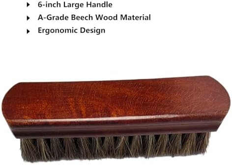 2-Pack Horsehair Shoe Brush - Image 4