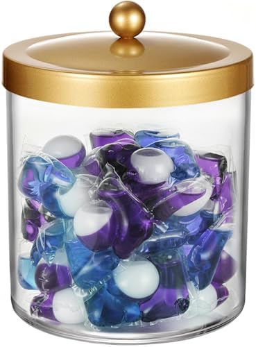 50 Oz Laundry Pods Container Clear by Amolliar