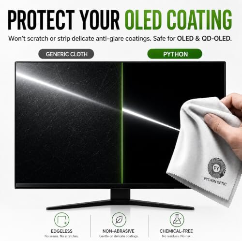 Premium OLED & QD-OLED Microfiber Cleaning Cloth, 12 x 16 in - Image 3