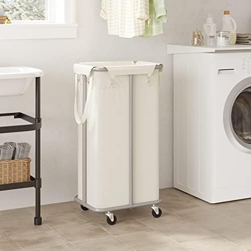 WOWLIVE 100L Rolling Laundry Basket - Image 2