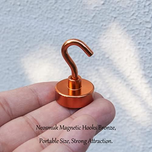 Neosmuk Magnetic Hooks for Cruise Cabins, 40lb Heavy Duty, 6 Pack - Image 3