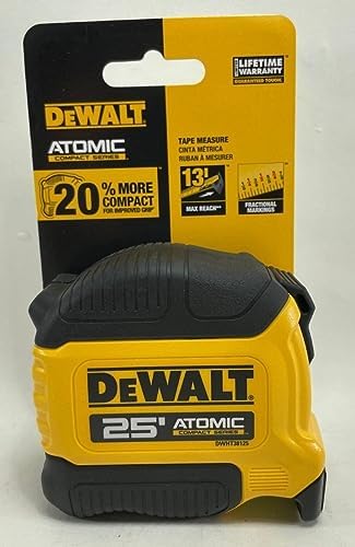 DEWALT Atomic Compact Series 25 ft. Tape Measure - Image 7