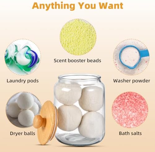 Laundry Pod Container and Dryer Sheet Holder, Laundry Room Organization - Image 3