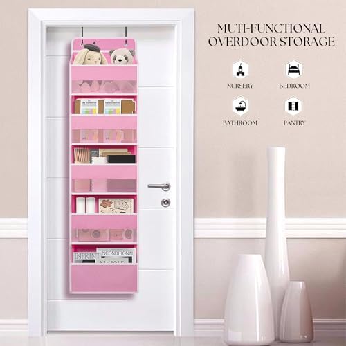 TYMENSH Pink Over Door Organizer - Image 3