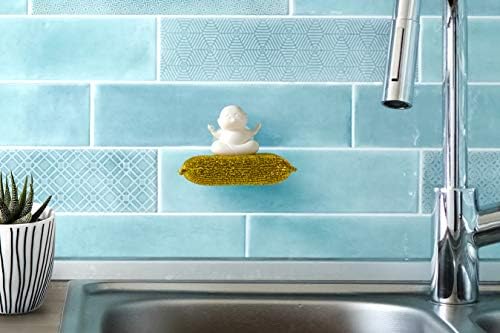 PELEG DESIGN Yogi Sponge Holder, Cute Plastic Sponge Holder - Image 2