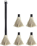 YFWOOD 18 Inch Grill Basting Brush BBQ Mop Sauce Brush Wooden Long Handle by YFWOOD