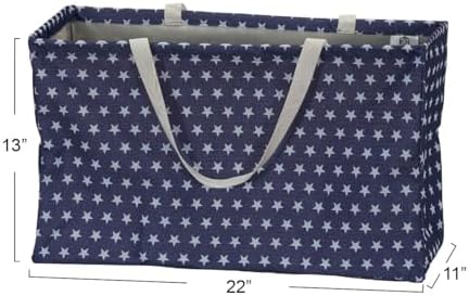 Household Essentials Blue with White Stars Krush Container All-Purpose Utility - Image 4