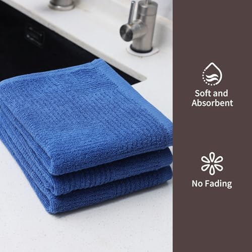 Glynniss Dish Towels for Kitchen, 100% Cotton Kitchen Towels - Image 3