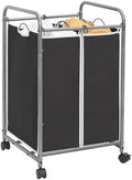 STORAGE MANIAC Laundry Sorter 2 Section, 90L Laundry Hamper by STORAGEMANIAC