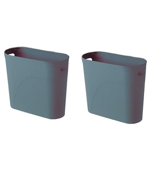 Bathroom Small Trash Can, 3 Gallon Slim Plastic by Unknown