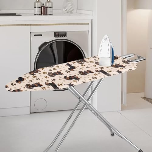 Heatproof Ironing Board Cover Dachshund Dog Paw Heart Ironing Board Protective - Image 2