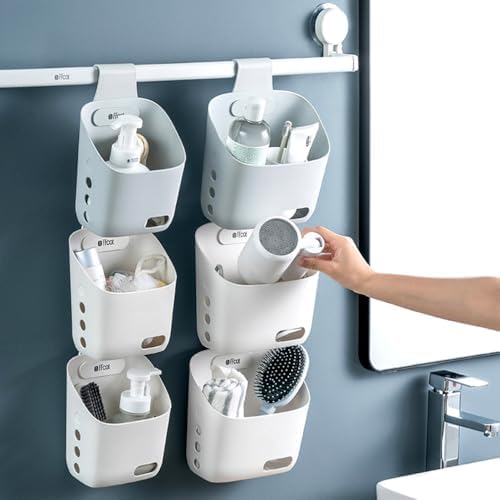 LeleCAT Plastic Hanging Basket Kitchen Storage organizer, Basket - Image 6