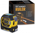 The Almighty Ruler Laser Tape Measure | Smart Range Finder | 131ft/ 40m by TheAlmightyTools