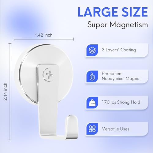 Neosmuk Magnetic Hooks Steel Tube Design - Image 6