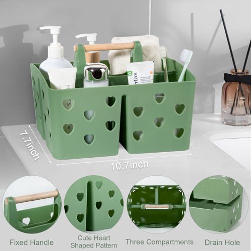 Portable Shower Caddy Plastic Shower Basket Organizer - Image 4