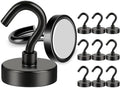 DIYMAG Magnetic Hooks, 170lbs 10p Cruise Cabin Essentials Heavy Duty Black by DIYMAG